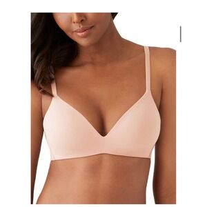 Wacoal How Perfect Wire Free T-Shirt Bra 34DDD‎ Rose Dust